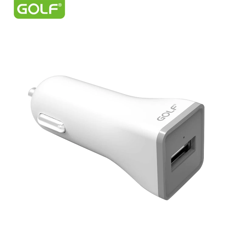 Автомобильное зарядное устройство GOLF 1A с выходом USB для iPhone X iPad Samsung LG Moto OnePlus ZUK Honor