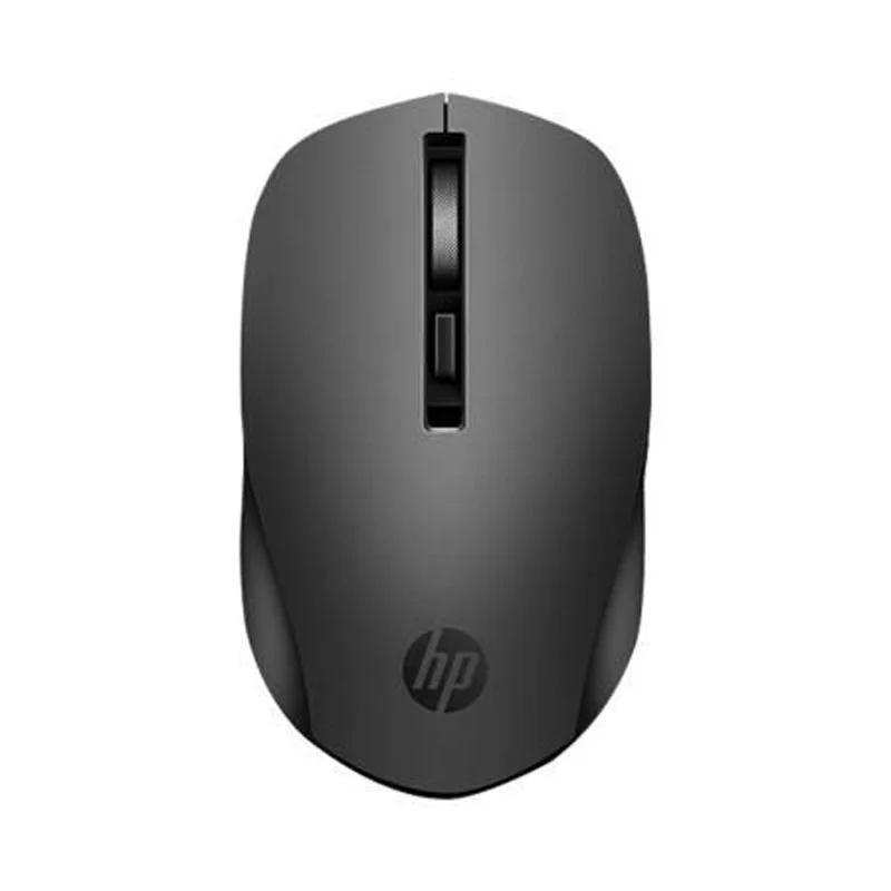 Черная Беспроводная Мышь hp 2,4G для настольного ноутбука, оптическая мышь 1600 точек/дюйм, улучшенная невидимая беззвучная игровая новая мышь S1000 дропшиппинг