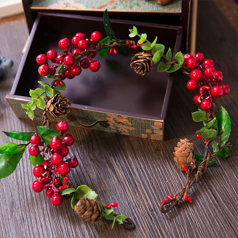 Головной убор модный новый свадебный головной Sen с цветами цветная гирлянда