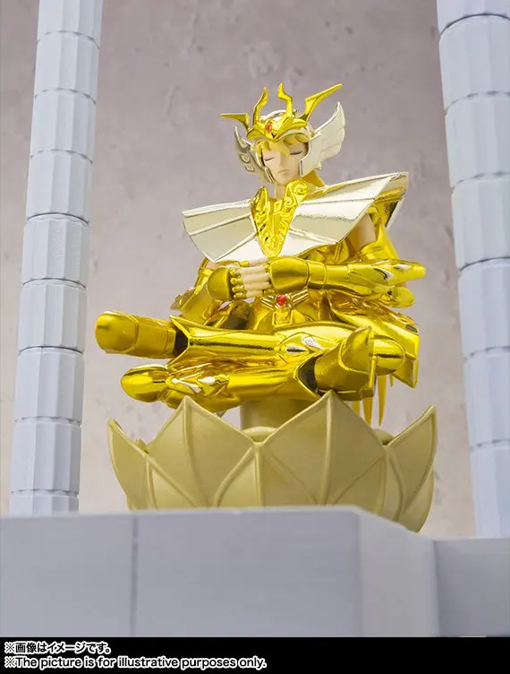 Оригинальный BANDAI Tamashii нациями D.D. Панорама/DDP фигурку-Дева Шака-храм Девы-&quotSaint