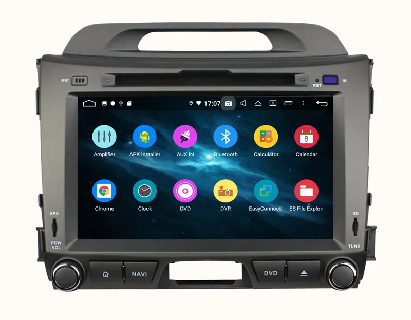 Автомобильный dvd мультимедийный плеер android10 для KIA Sportage 2010-2014 gps-навигация