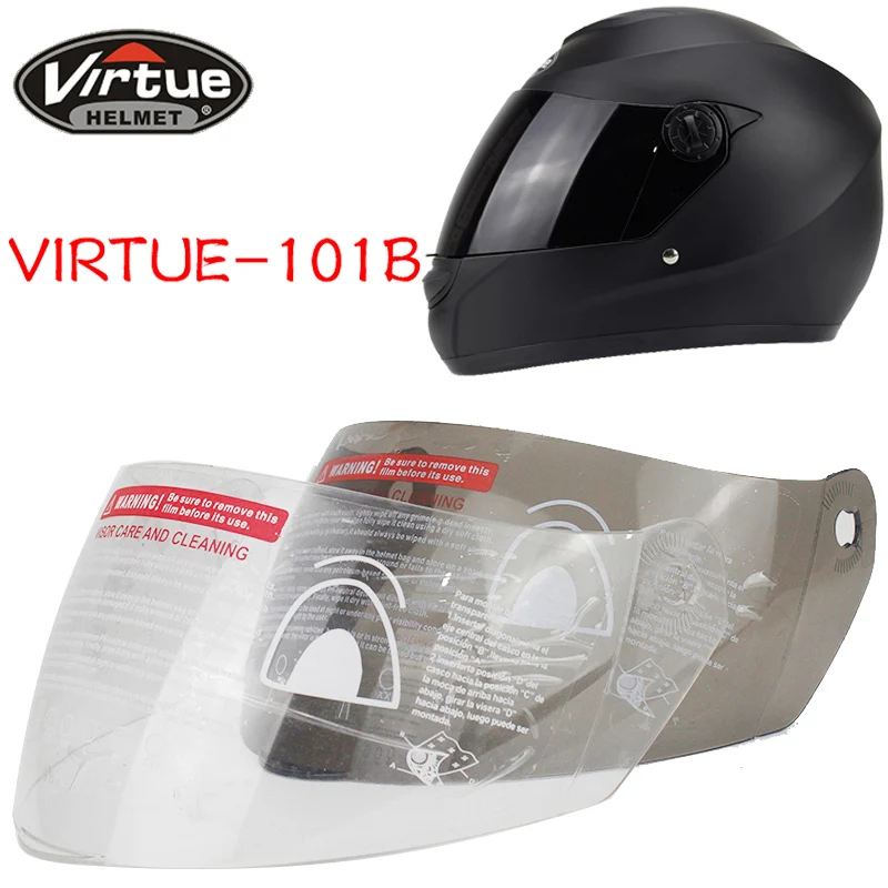 Специальные Ссылки для объектива! Полное лицо шлем щит VIRTUE 101B полное