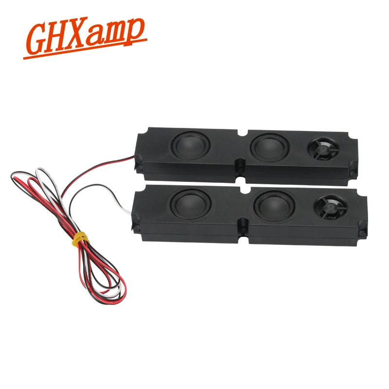 GHXAMP 2 шт. 8 Ом 10 Вт длинная коробка полный диапазон сабвуфер диафрагма для динамика