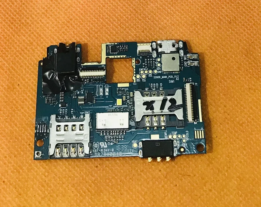 Бывшая в употреблении оригинальная материнская плата 4G ram + 64G rom для Ulefone power 2 MTK6750T