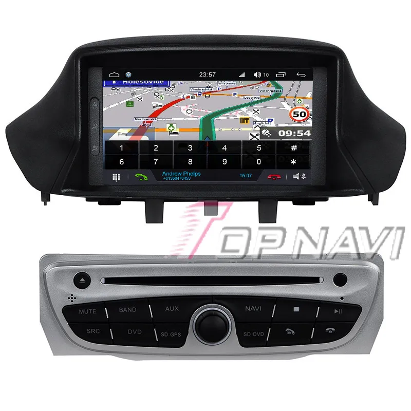 Topnavi Восьмиядерный S200 Android 8 0 автомобильный DVD мультимедийный плеер для Megane III