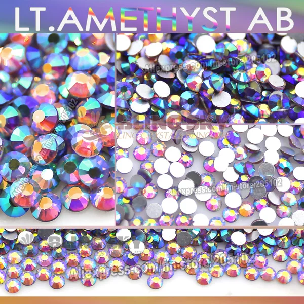 Блестящие стразы с плоским основанием для дизайна ногтей|flat back crystals|crystal diynon hotfix |
