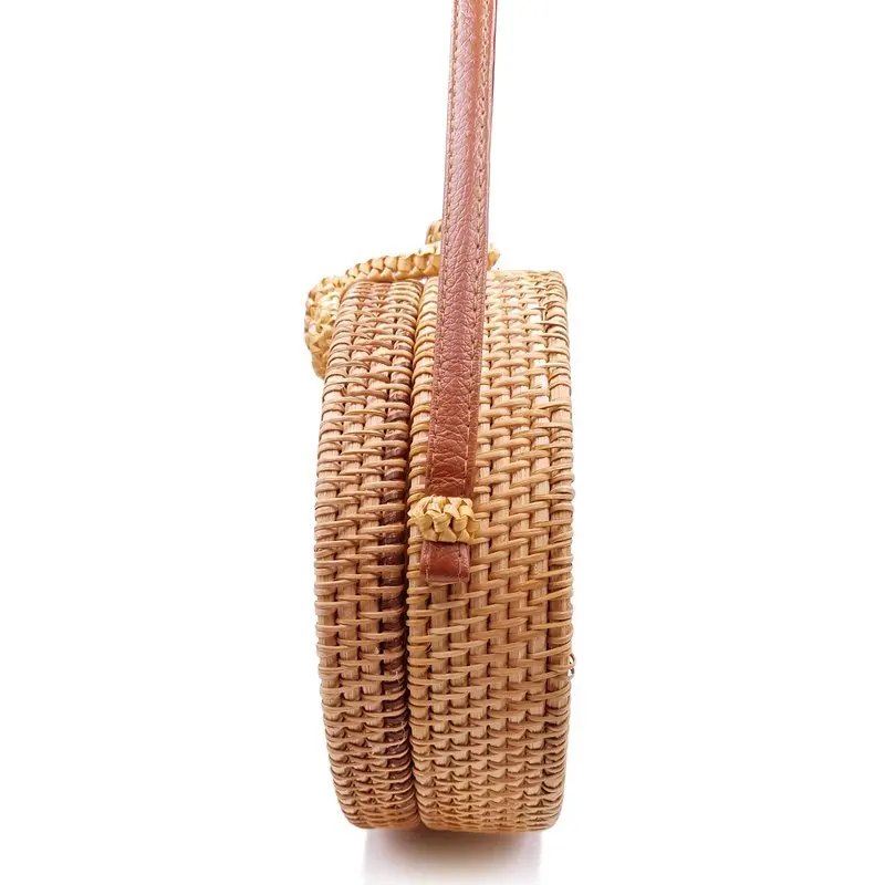 2019 маленькие круглые пляжные сумочки летняя винтажная соломенная сумка сумки