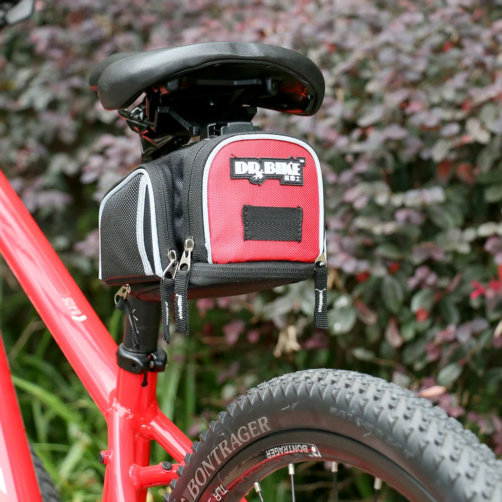 DrBike велосипедная задняя Сумка водонепроницаемая красная сумка на сиденье сумка Аксессуары для велоспорта