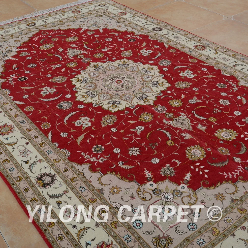 Yilong 6'x9' восточные персидские Шерстяные Толстый ковер Продажа Изысканные