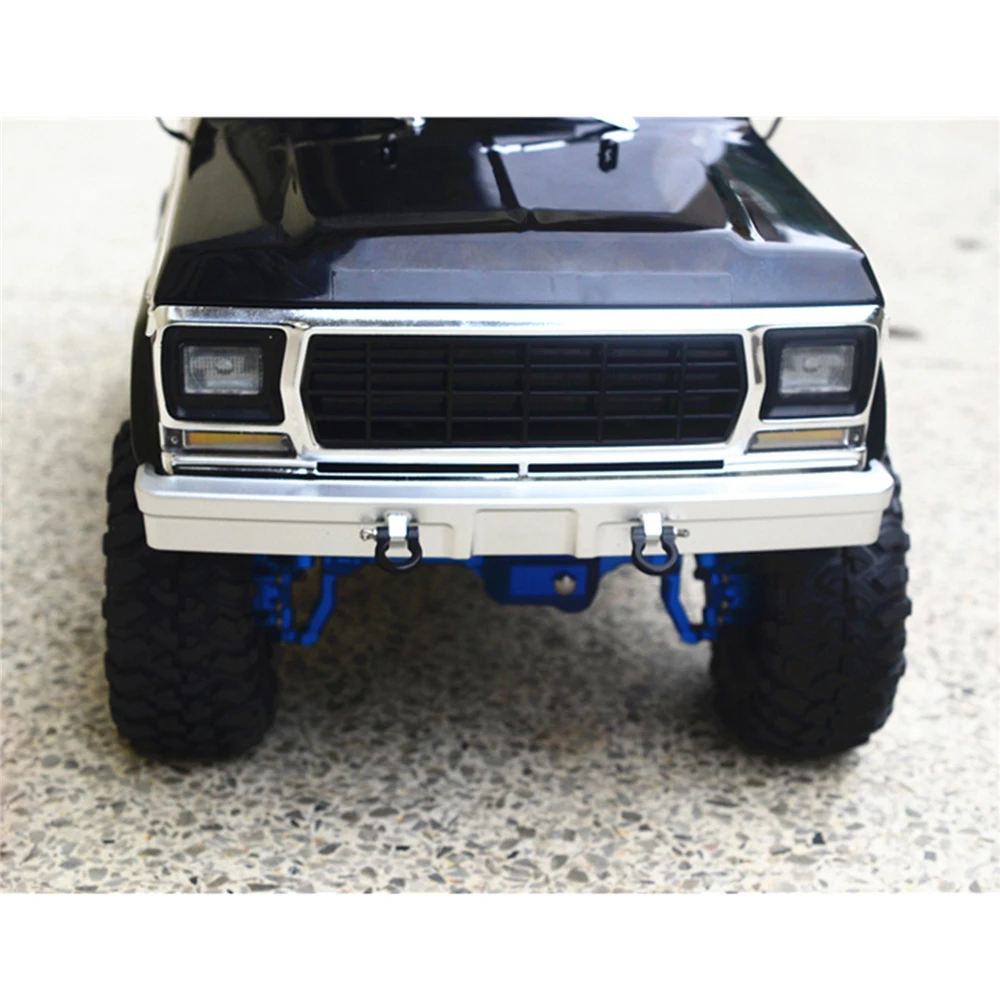 Комплект переднего/заднего бампера для Traxxas TRX4 Ford Bronco 1/10 алюминиевый бампер