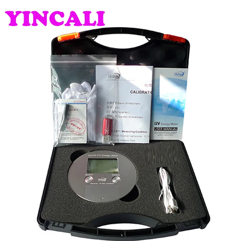 УФ измеритель энергии LS120 с значением температуры и излучения в реальном времени