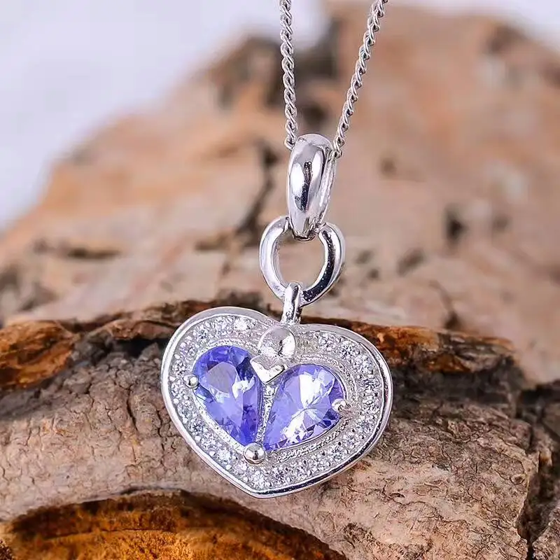 Набор ювелирных изделий colife романтическое циркониевое сердце набор из