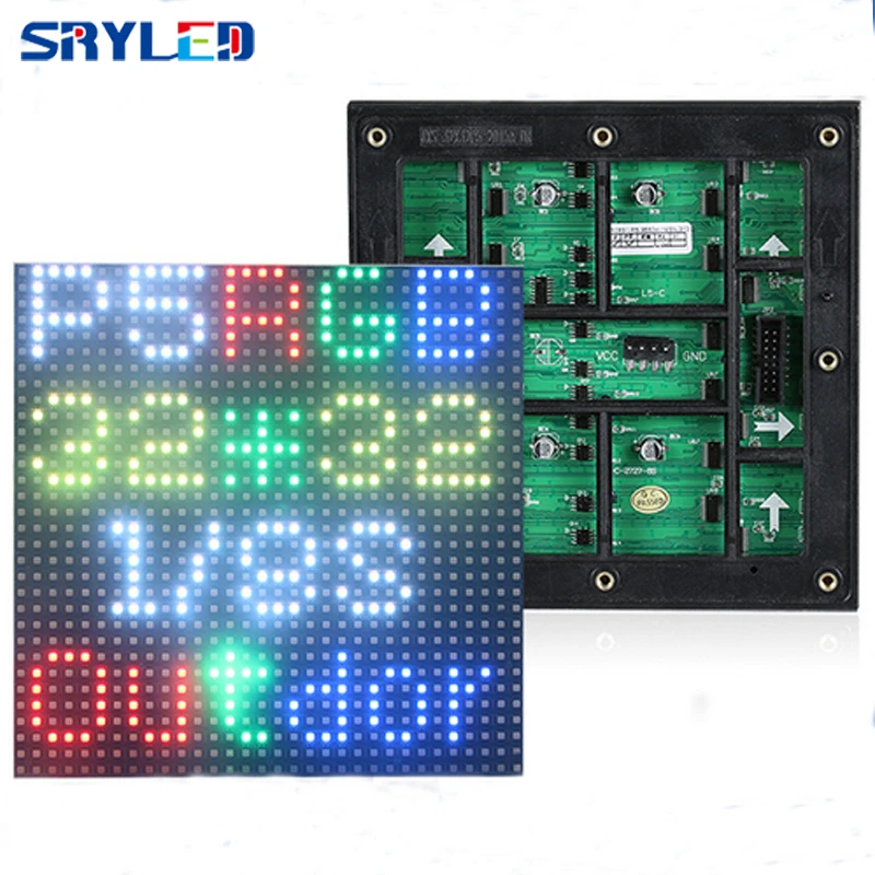 SRY P5 наружная 160*160 мм 32*32 пикселей SMD RGB Светодиодная панель для наружного