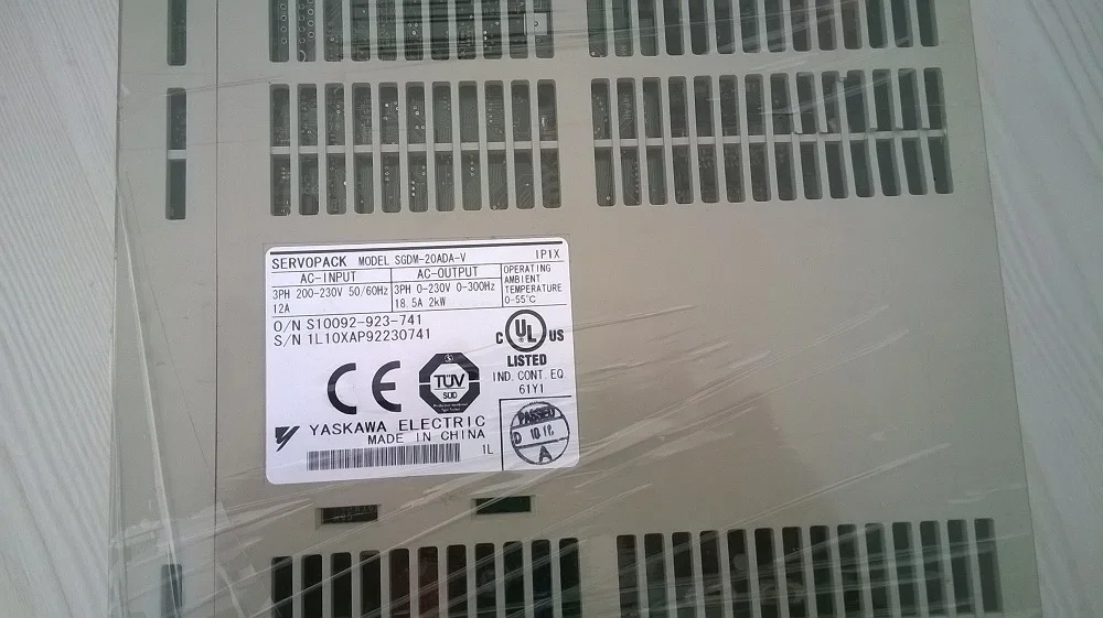 ИСПОЛЬЗУЕТСЯ 100% ТЕСТИРОВАНИЕ SGDM-20ADA-V ОРИГИНАЛЬНЫЙ AC SERVO ВОДИТЕЛЬ SERVOPACK |