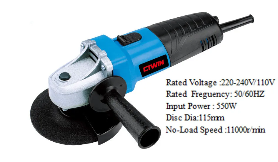 Высококачественная угловая шлифовальная машина 550 Вт полировка мини машинки