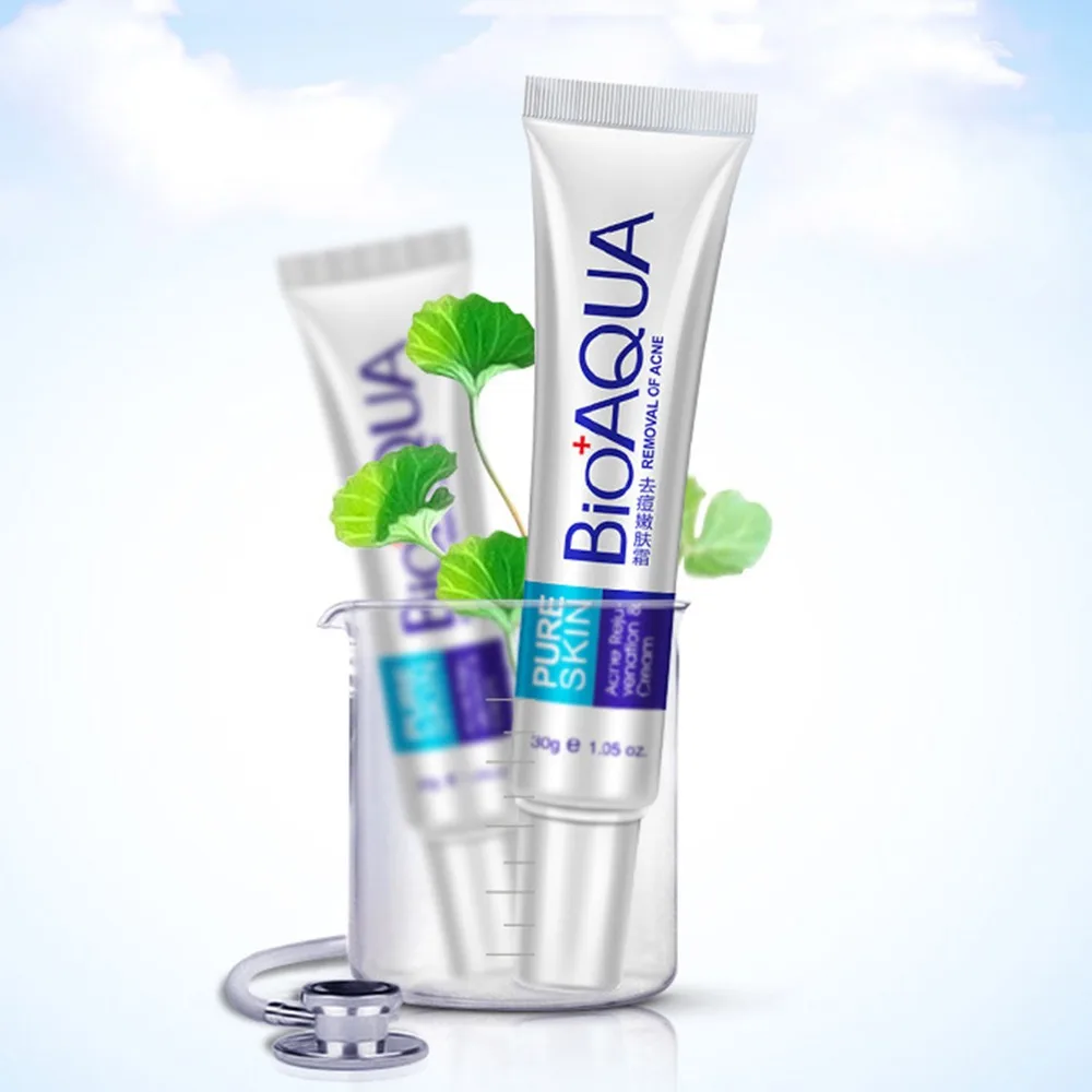 

1pc Face Cream Whitening Skin Care Anti Acne Treatment Cream Oil Control Moisturizing Acne Scar Remover Pores