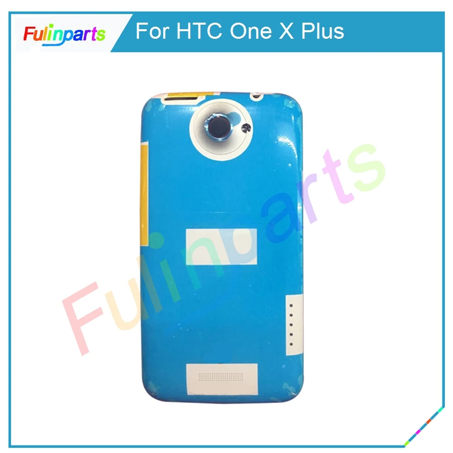 Для HTC One X Plus/One + задняя крышка корпус Батарейная дверь с объективом камеры