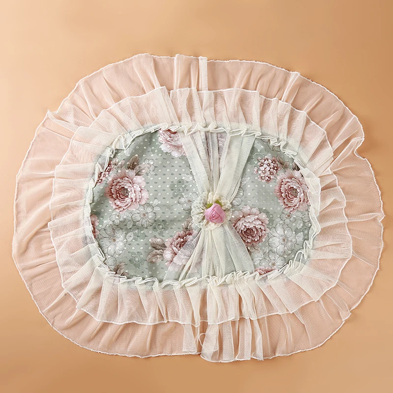 1 PC Rural Oval Rice Cooker Cloth Dust Cover Art Lace Multifunctional Electric Dustproof | Дом и сад