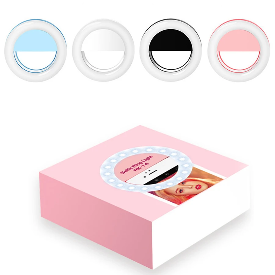 Новое поступление универсальная светодиодная вспышка для селфи с зажимом