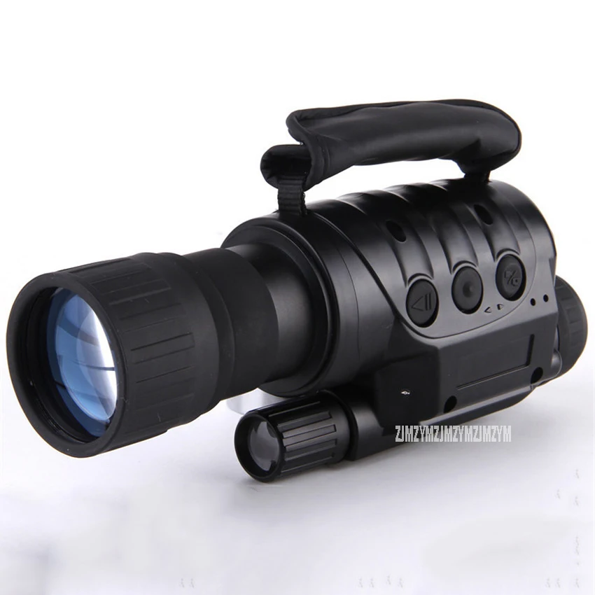 77-6X Infrared Night Vision Monocular Long Range 6X Digital Telescope Hunting Built-in Camera Shoot Photo Record Video +8G Card