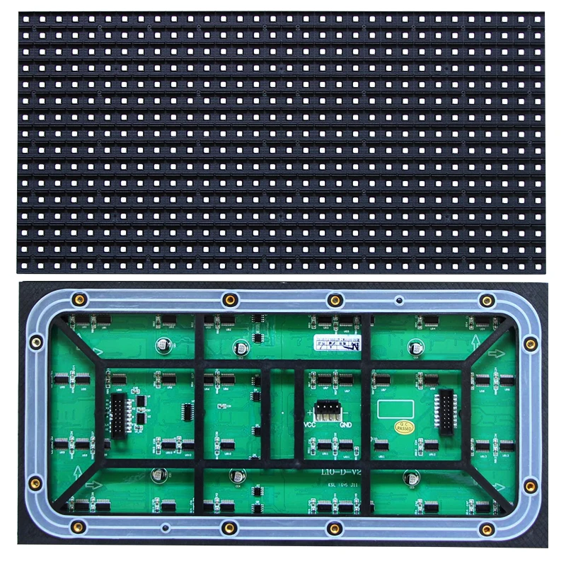 P10 Открытый SMD 3 в 1 rgb Полноцветный Водонепроницаемый светодиодный дисплей модуль