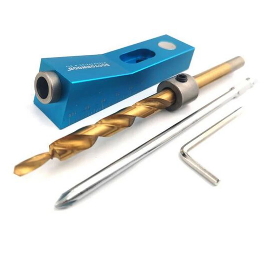 Mini Pocket Hole Jig 5.1x1x0.6 inch Aluminum Alloy Material | Инструменты