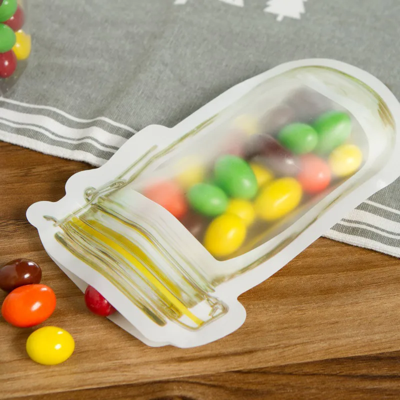 2018 новый цветной PE Ziplock мешок Reclosable пластиковый прозрачный герметичный пакет для