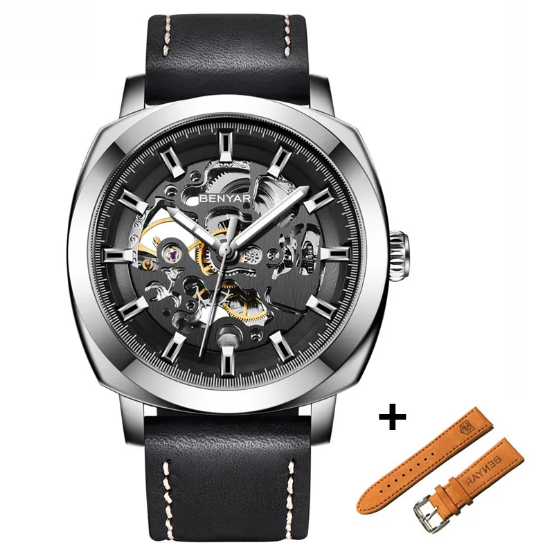 

BENYAR Mechanical Watch Men Fashion Business Waterproof Luxury Automatic Men's Watches Classic Male Clock Relogio Masculino