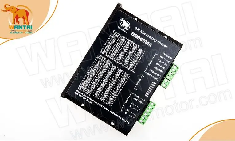 ЕС Бесплатная доставка Wantai 3 оси Nema34 шаговый двигатель с 6.3N.m 94 мм + Nema 34 драйвер