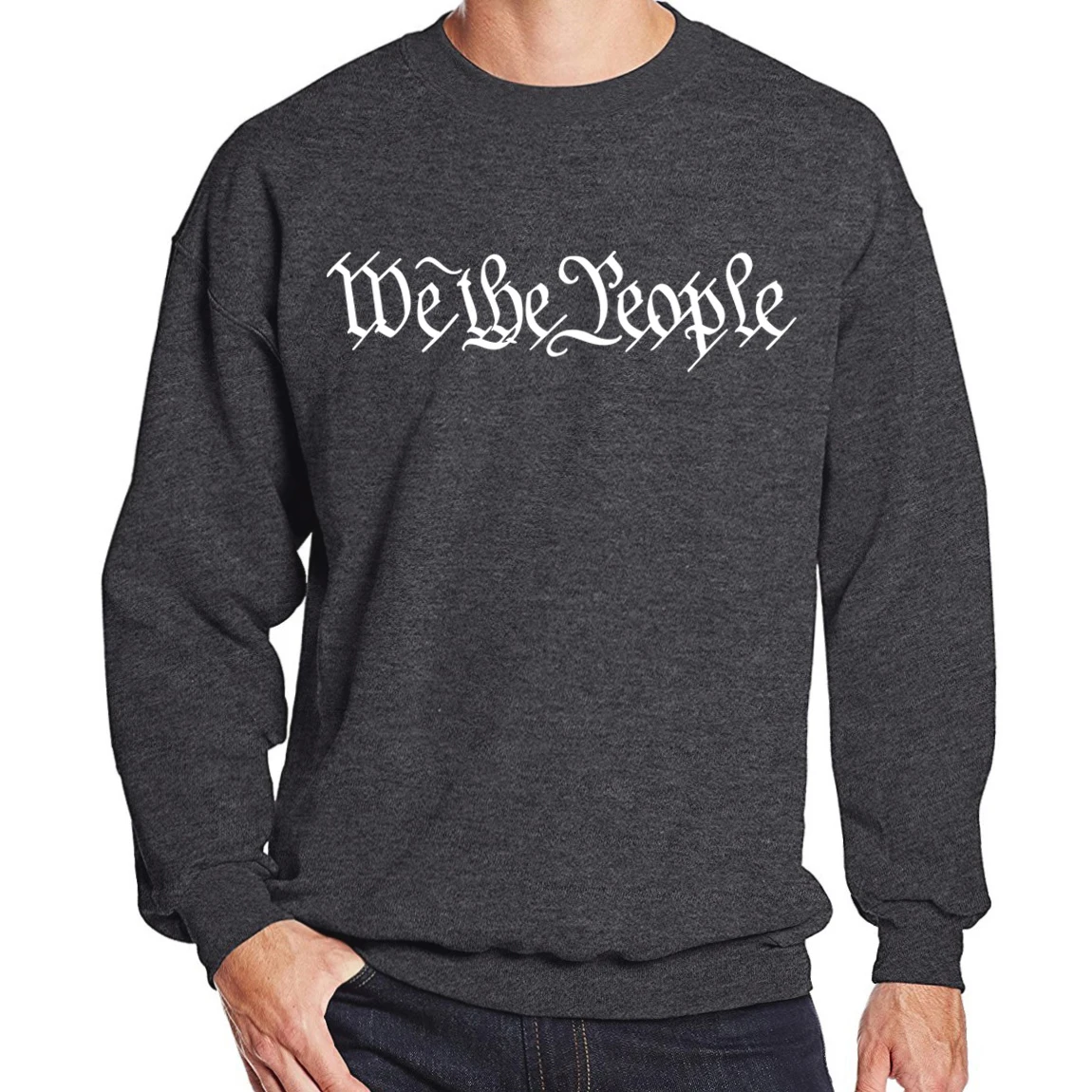 Толстовка с капюшоном We the People Мужская длинным рукавом спортивный флисовый