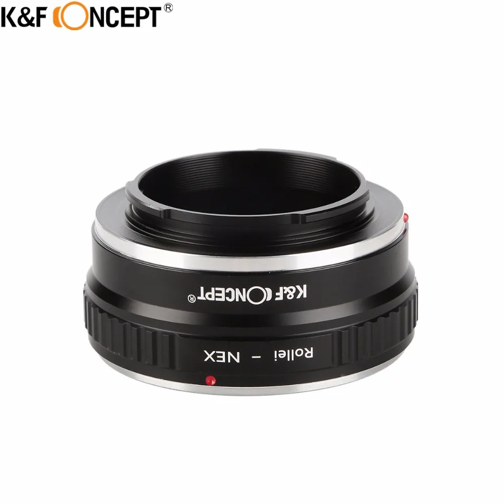 Переходное кольцо K & F для объектива фотокамеры из латуни и алюминия Rollei QBM