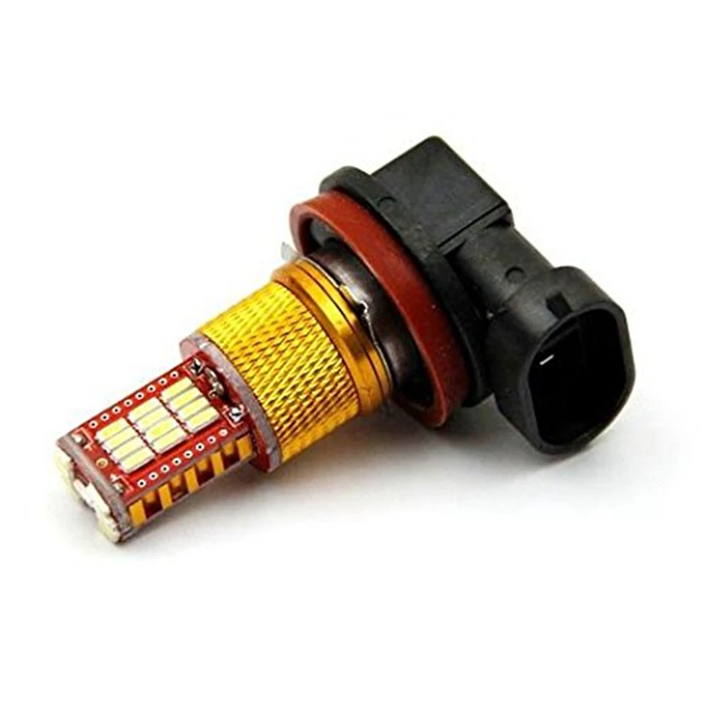 KATUR 2x H11 Светодиодный ксеноновый белый 33-SMD Сменные лампы Противотуманные фары DRL