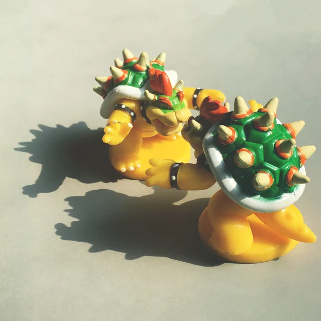 48 шт. 3,5 см очень маленький Супер Марио Bros Bowser ПВХ фигурка модель игрушки