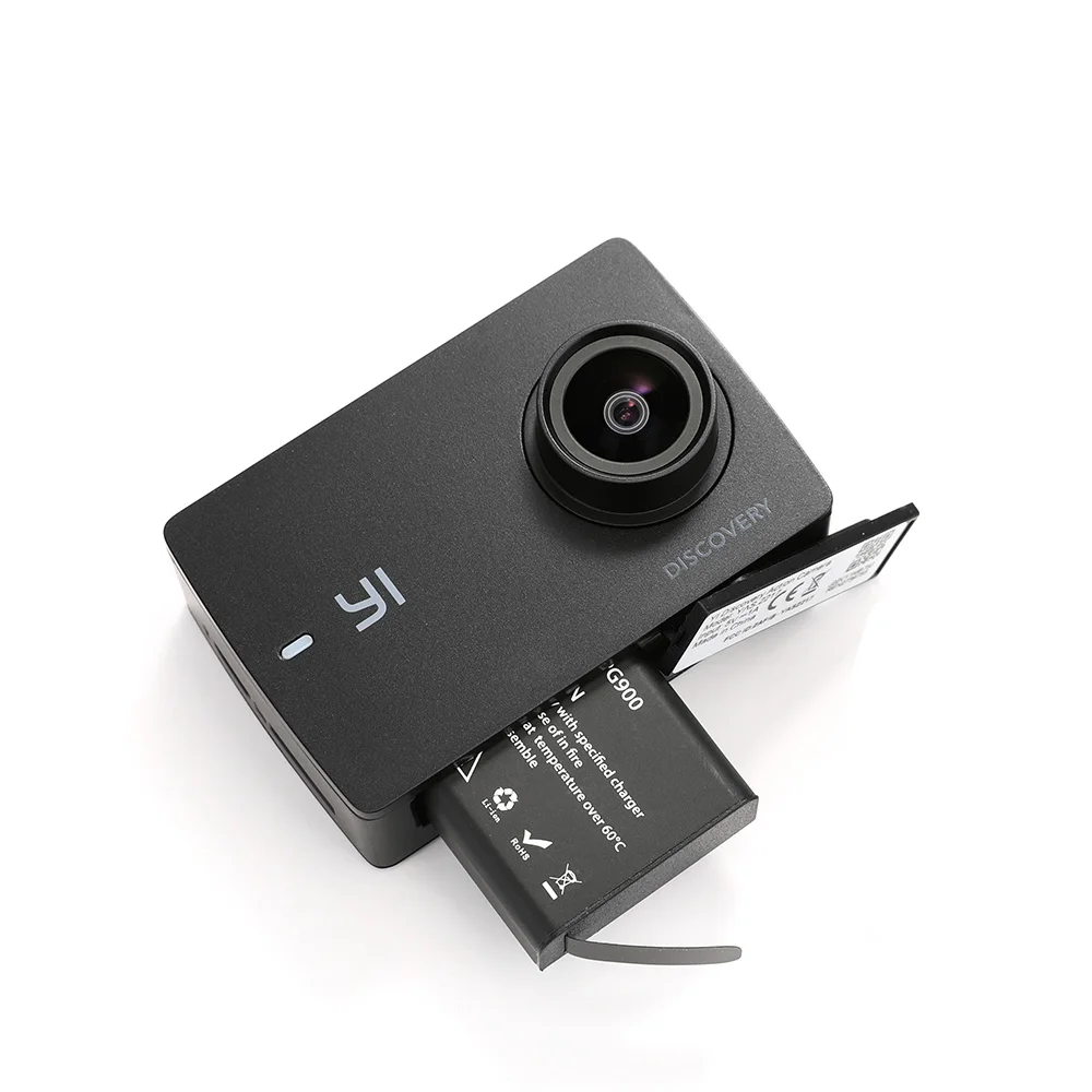 Экшн камера Yi Discovery международная версия 4K 20fps 8 Мп 16 Wi Fi 1080P 60fps водонепроницаемая