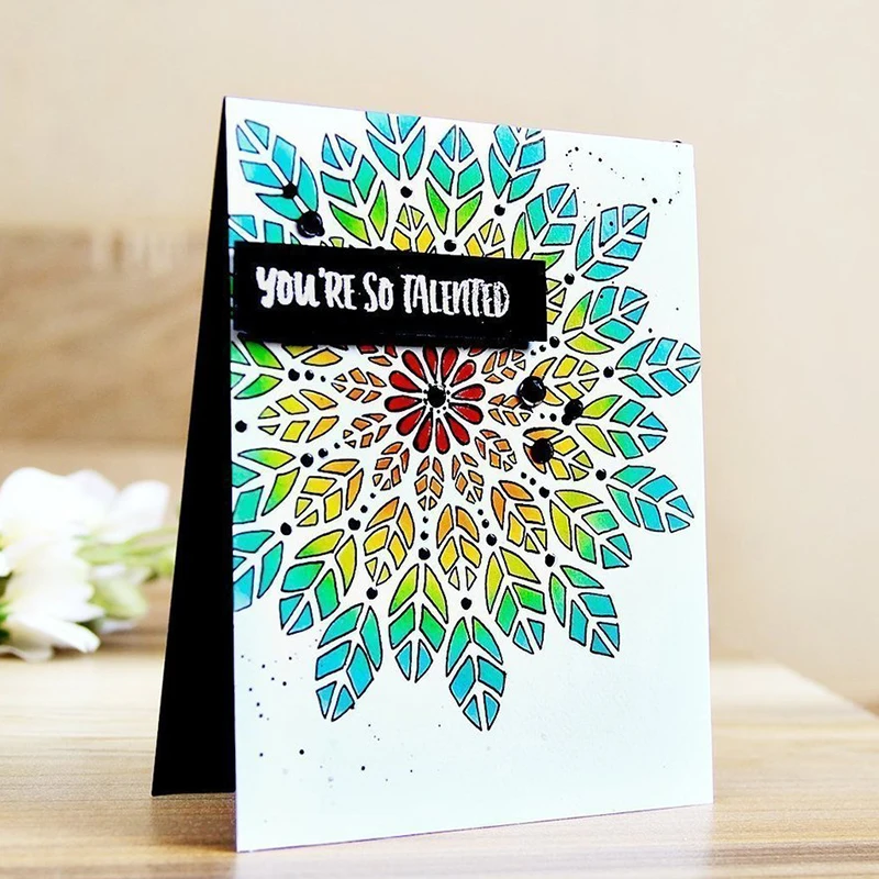 Трафарет для скрапбукинга сделай сам декоративные тисненые бумажные карты