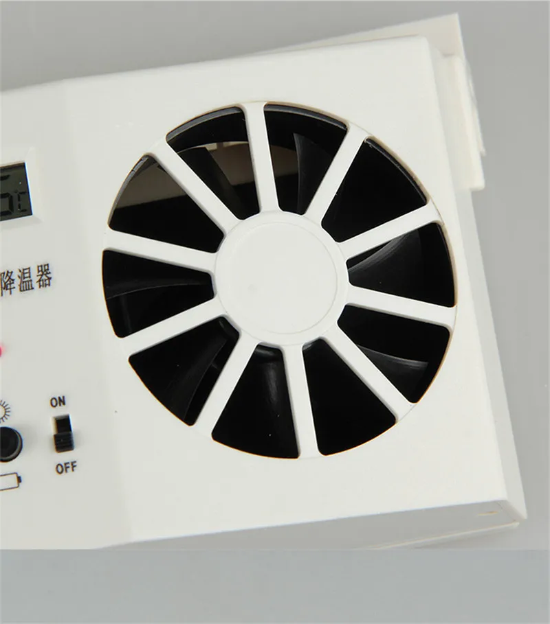 Высококачественный автомобильный вентилятор на солнечной батарее из