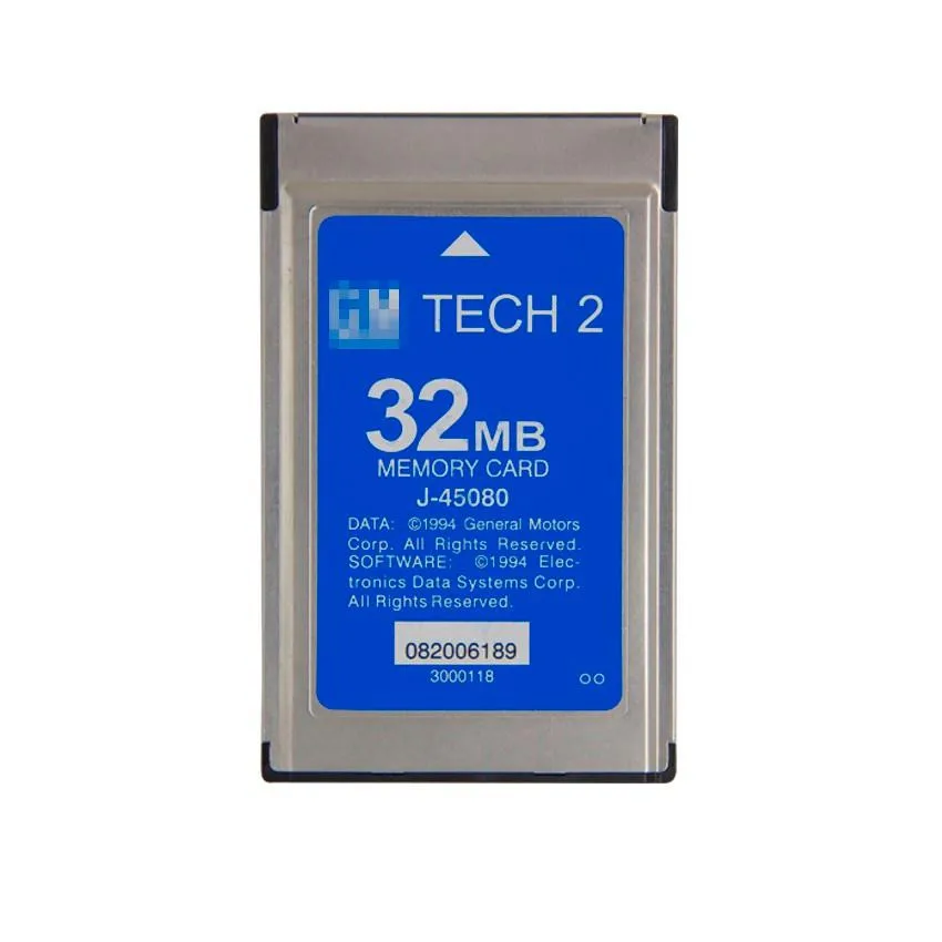 Для G-M Tech2 карта с 6 программным обеспечением 32MB для диагностический инструмент Tech