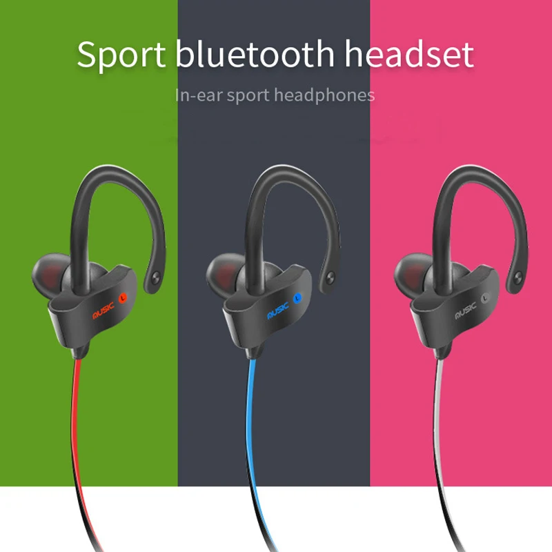 Sendem S2 Водонепроницаемый провод управления Бег bluetooth гарнитуры Smart голос сабвуфер
