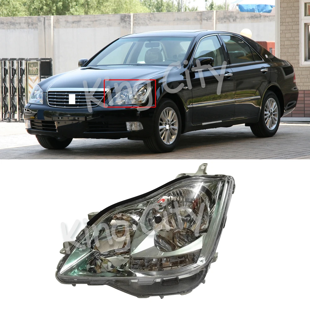 CAPQX для Toyota Crown 2005 2006 2007 2008 2009 Автомобильный передний головной светильник, светильник для вождения, Головной фонарь, светильник, фара в сборе