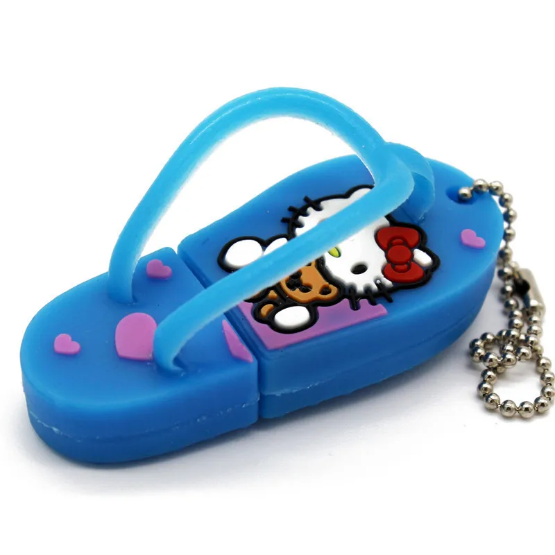 BiNFUL Милая обувь hello kitty USB флеш накопитель 4 ГБ 8 16 32 64 Флешка 2 0|pendrive usb 2.0|pendrive usbshoes |