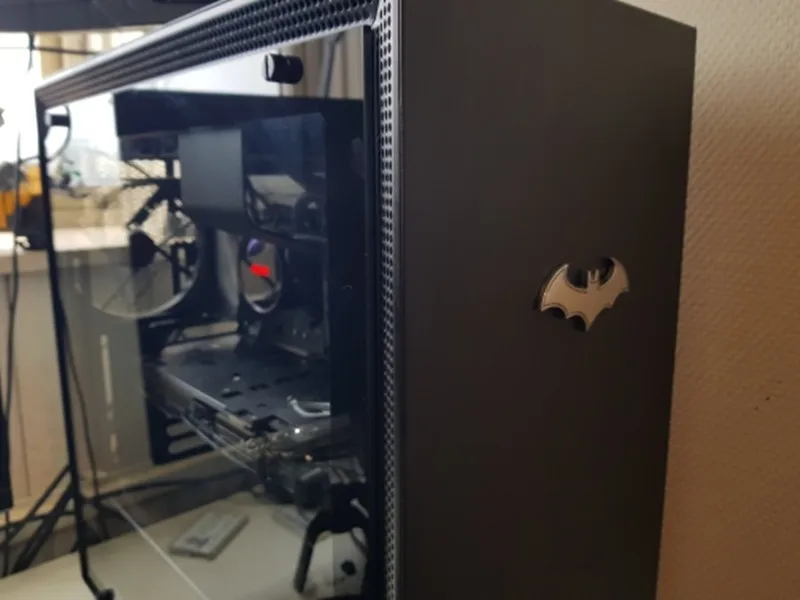 Автомобильные наклейки 3D металлическая наклейка с логотипом Бэтмена эмблема