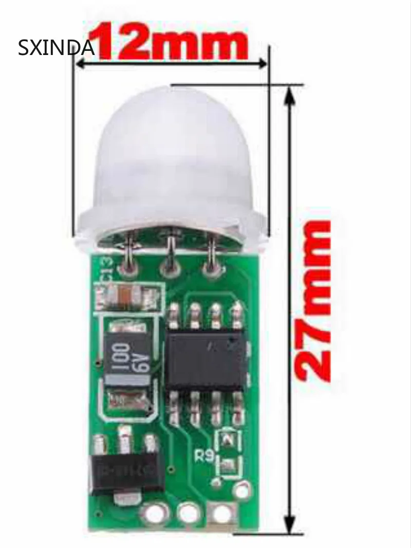 10PCS Micro DC Induction Module delay adjustable logic level output REPEATABLE trigger | Электронные компоненты и