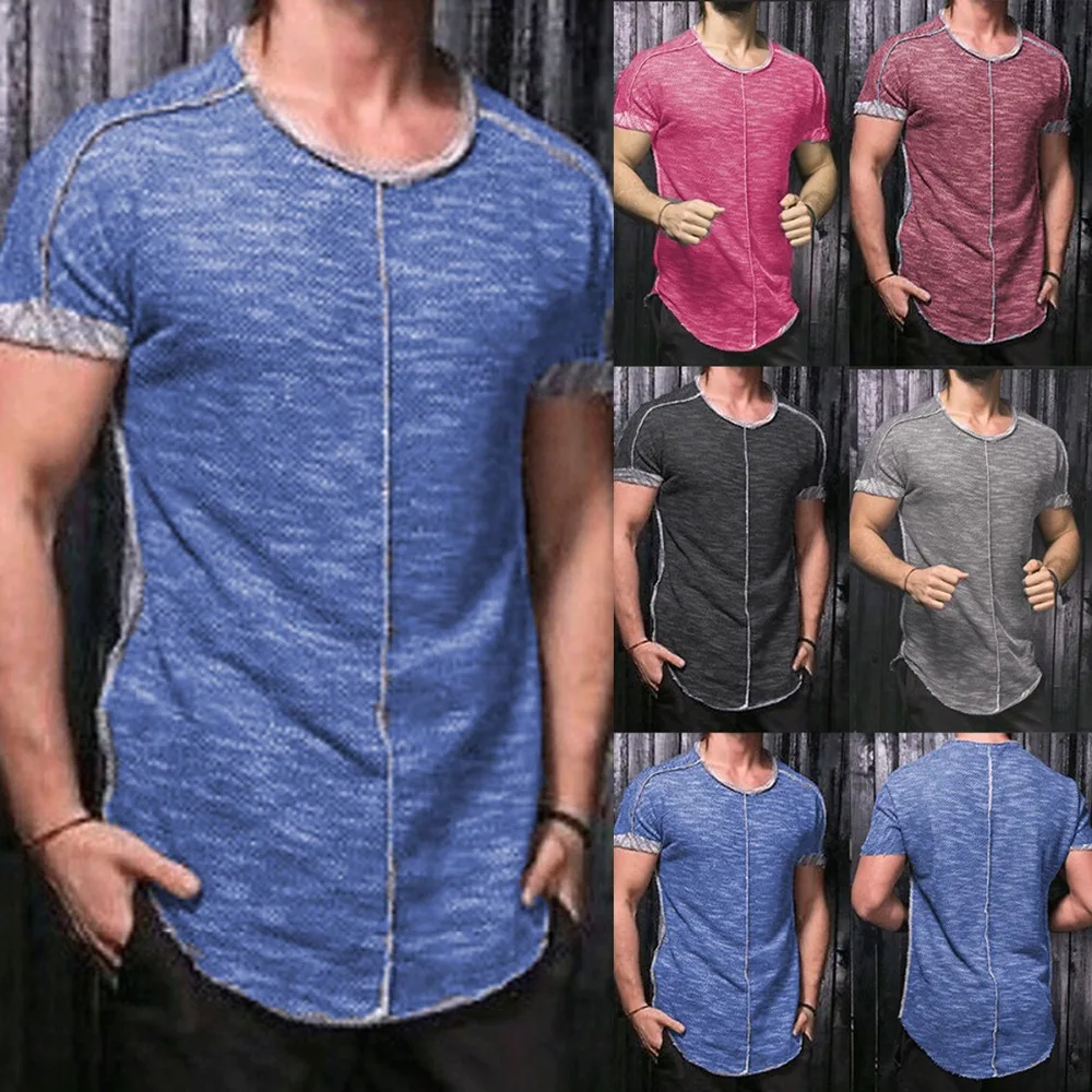 Новый бренд Костюмы Slim Fit шею Для мужчин короткий рукав s гавайская рубашка 2018