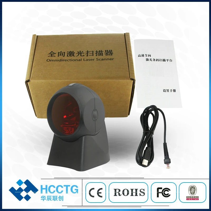 Omni Directional Laser Platforms Online Qr Code Barcode Scanner For PC HS-7110 | Компьютеры и офис