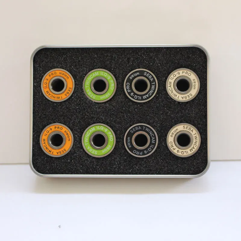 Катание на коньках подшипники ILQ 9 катание 16 шт./лот 608RS 8*22*7 Подшипники|bearing