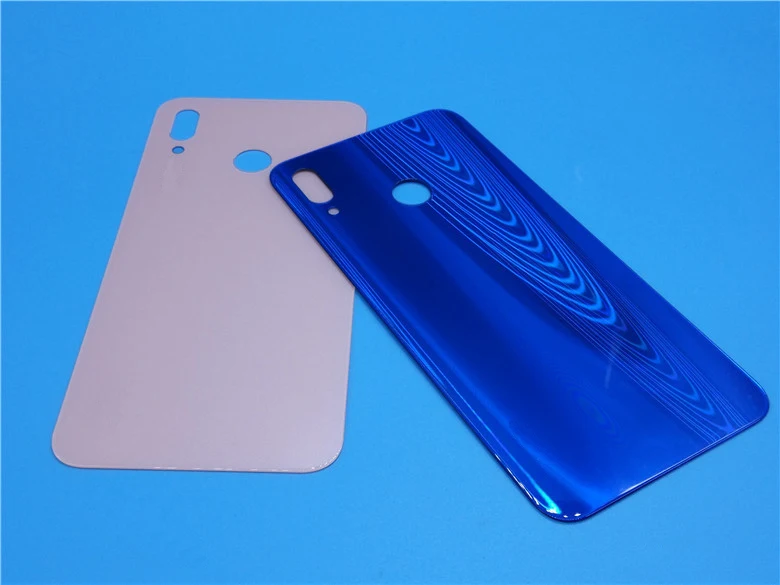 Для huawei P20 Lite/Nova 3E стеклянная задняя крышка батарейного отсека задняя крышка корпуса P20Lite задняя крышка Запасные части+ клей 3M