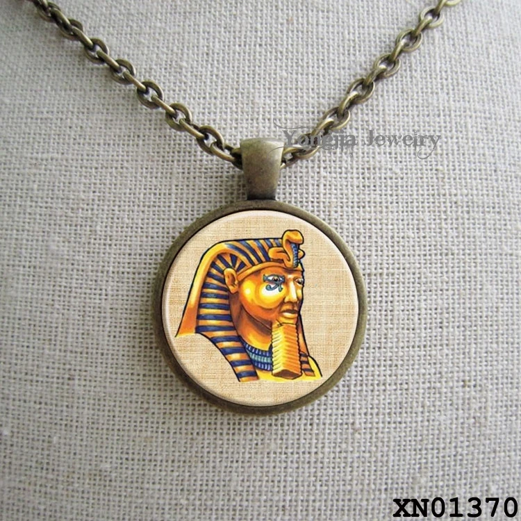 Нефертити Ожерелье Египетский Возрождение Art Deco подвесные украшения|jewerly bag|pendant