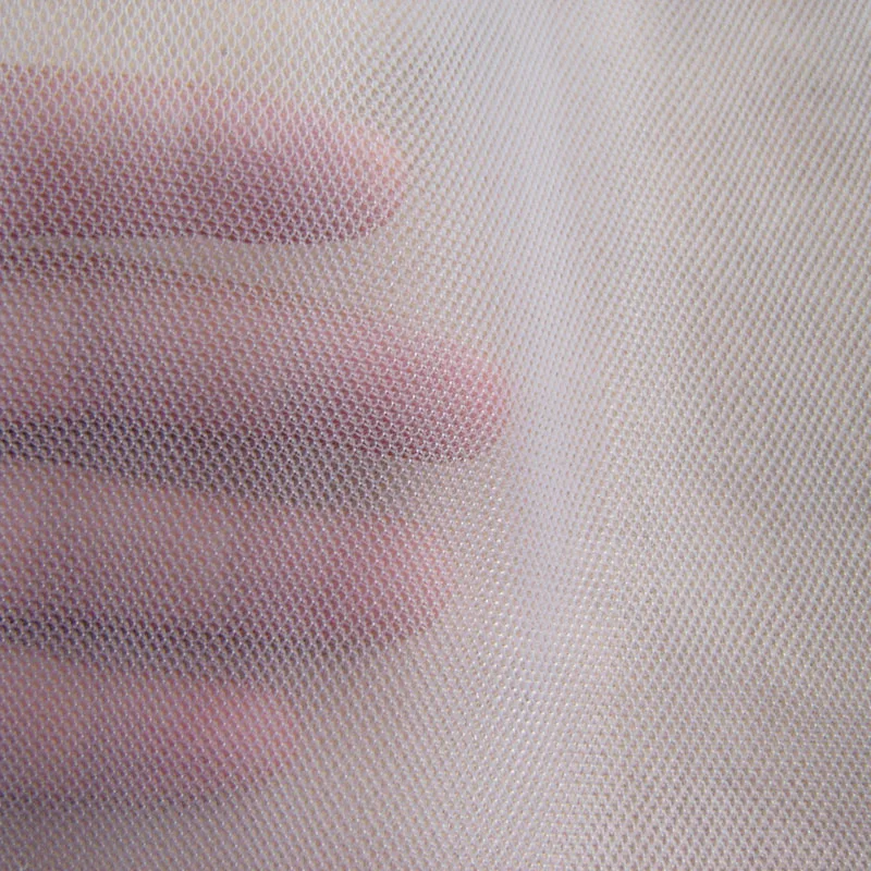1 ярд новая французская высококачественная прозрачная белая сетчатая ткань
