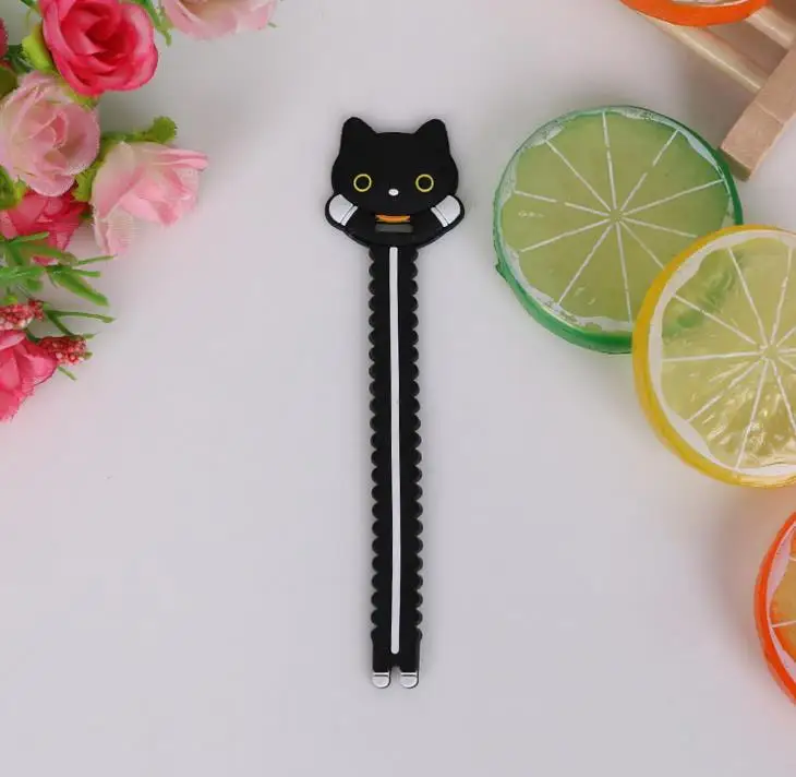 5 шт. Kawaii Sakura Maruko Bear Animal Cable Winder Organizer настольная Гарнитура держатель фиксатор строки Winder wrap стационарный держатель для карт