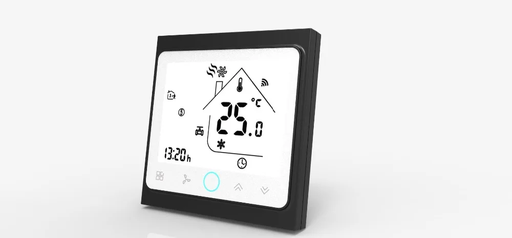TUYA 95-240VAC 24v температура отопления охлаждения термостат WI-FI Американская классификация проводов 2р/4 P работает с Alexa Google home